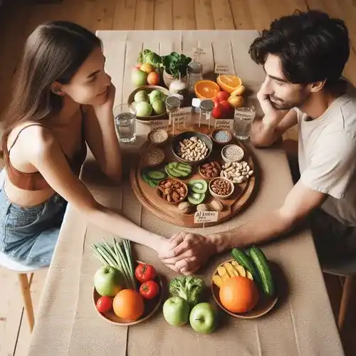 A Couple Having Alkaline Vegan Diet Featuring Eatvigor.com